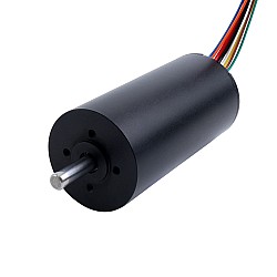 24V 9200RPM 200mNm 192.67W 9.65A Yuvarlak Ф40x84mm Fırçasız Çekirdeksiz Motor