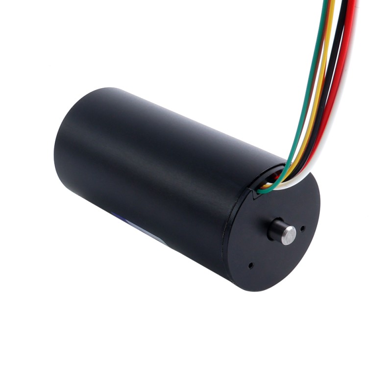 24V 200mNm 192.67W 9.65A Yuvarlak Ф40x84mm Fırçasız Çekirdeksiz Motor - 40CL84-24-P2-9200 | StepperOnline