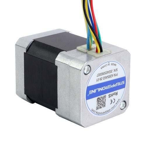 36V 3000RPM 0,16Nm 50W 2,20A 42x42x62mm Fırçasız DC Motor
