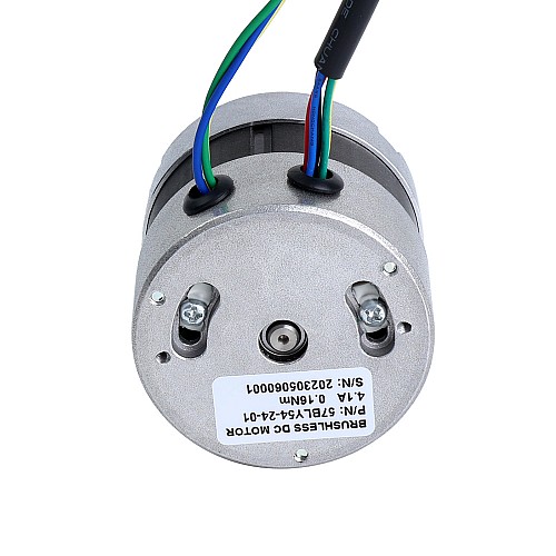 24V 4000RPM 0,16Nm 67W 4,1A Ф57x53,5mm Fırçasız DC Motor 24V 4000RPM 0,16Nm 67W 4,1A Ф57x53,5mm Fırçasız DC Motor