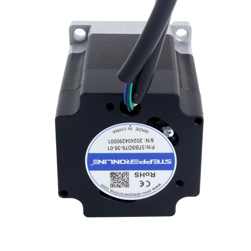36V 3000RPM 0,3Nm 94W 3,60A 57x57x76mm Fırçasız DC Motor