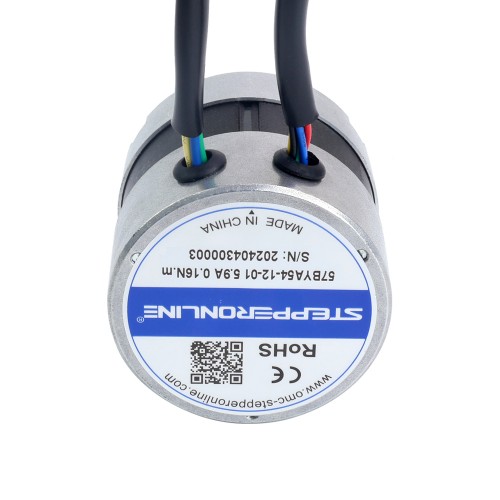 12V 3000RPM 0,16Nm 50W 5,90A Φ57x53,5mm Fırçasız DC Motor