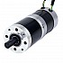 CN Satışta - 24V 101W Yuvarlak Dişli Fırçasız DC Motor 20.00Nm (2832.23oz.in) 100:1 Yuvarlak Planet Dişli Kutusu