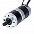 24V 101W Yuvarlak Dişli Fırçasız DC Motor 6,90Nm (977,12oz.in) 27:1 Yuvarlak Planet Dişli Kutusu