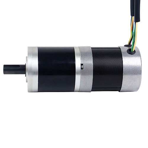 24V 101W Yuvarlak Dişli Fırçasız DC Motor 11,42Nm (1617,20oz.in) 51:1 Yuvarlak Planet Dişli Kutusu - CN-57BYA74-24-01-PG51 | StepperOnline