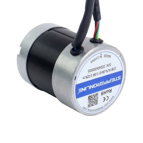 36V 3000RPM 0,32Nm 101W 3,80A Φ57x73,5mm Fırçasız DC Motor
