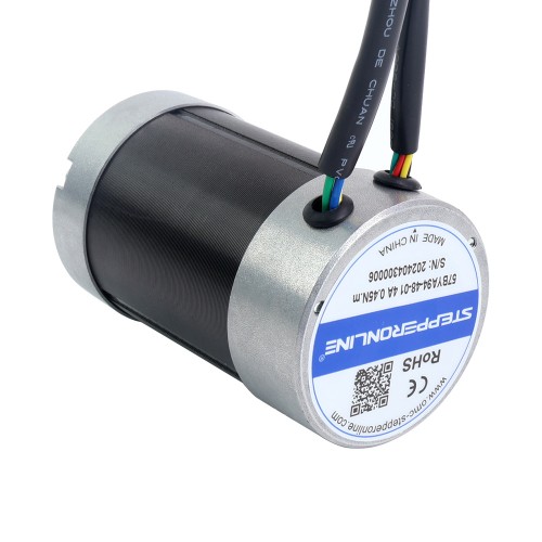 48V 3000RPM 0,45Nm 141W 4,00A Φ57x93,5mm Fırçasız DC Motor