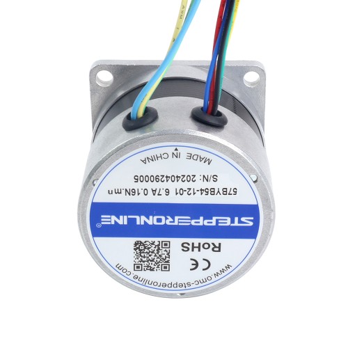 12V 3000RPM 0,16Nm 50W 6,70A 57x57x53,5mm Fırçasız DC Motor