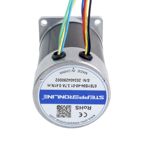 48V 3000RPM 0,41Nm 129W 3,70A 57x57x93,5mm Fırçasız DC Motor 48V 3000RPM 0,41Nm 129W 3,70A 57x57x93,5mm Fırçasız DC Motor