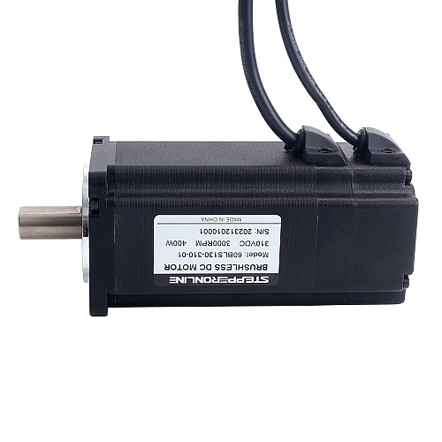 310V 3000RPM 1,27Nm 400W 1,8A Kare 60x60x131mm Fırçasız DC Motor