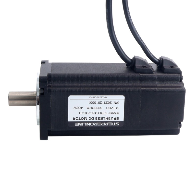 310V 3000RPM 1,27Nm 400W 1,8A Kare 60x60x131mm Fırçasız DC Motor