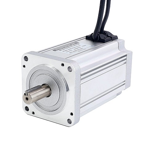 310V 3000RPM 2.38Nm 750W 3.2A Kare 80x80x130mm Fırçasız DC Motor