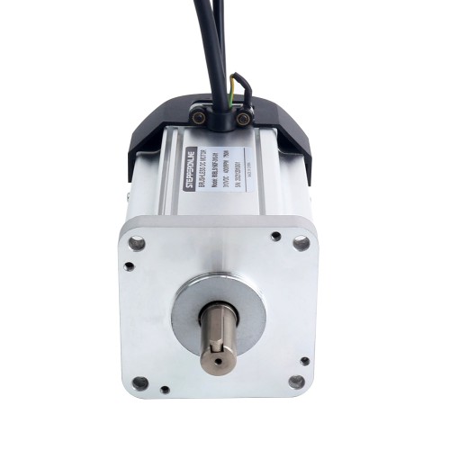 310V 4000RPM 1.8Nm 750W 3.0A Kare 80x80x159mm Fırçasız DC Motor Radyatör Fanlı