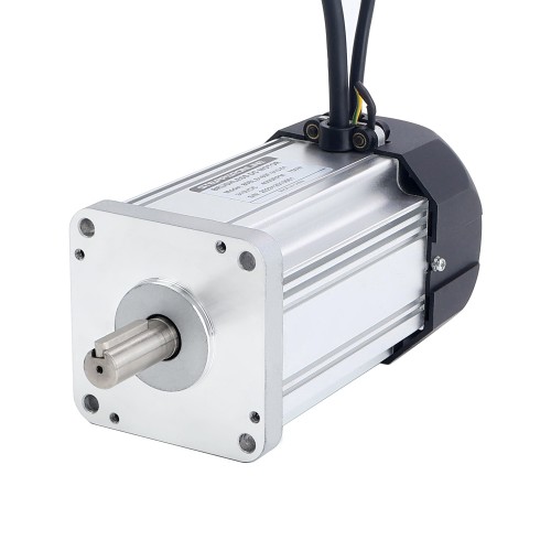 310V 4000RPM 1.8Nm 750W 3.0A Kare 80x80x159mm Fırçasız DC Motor Radyatör Fanlı