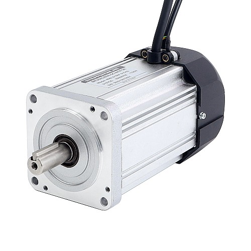 310V 6000RPM 1,75Nm 1100W 4,5A Kare 80x80x159mm Fırçasız DC Motor Radyatör Fanlı
