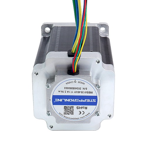 48V 3000RPM 2.1Nm 660W 17.10A 86x86x135mm Fırçasız DC Motor 48V 3000RPM 2.1Nm 660W 17.10A 86x86x135mm Fırçasız DC Motor