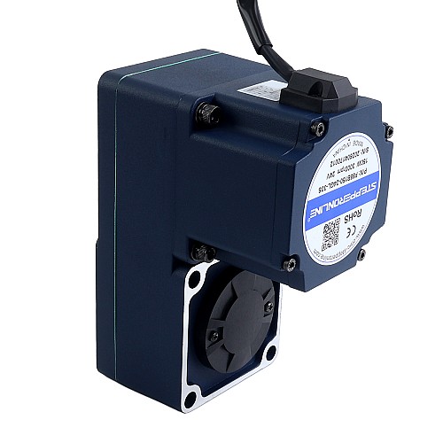 24V 150W 20RPM 50.00Nm (7080.58oz.in) 150:1 Dişli Fırçasız DC Motor Paralel İçi Boş Şaft Şanzımanlı