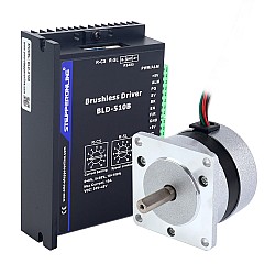 Fırçasız DC Motor ve Sürücü Kiti 25W 36V 4400RPM 0,055Nm (7,79oz.in)