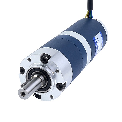 24V 90W 20,7 RPM Dişli Fırçasız DC Motor 30,00 Nm (4248,35 oz.in) 144,5:1 Planet Dişli Kutusu