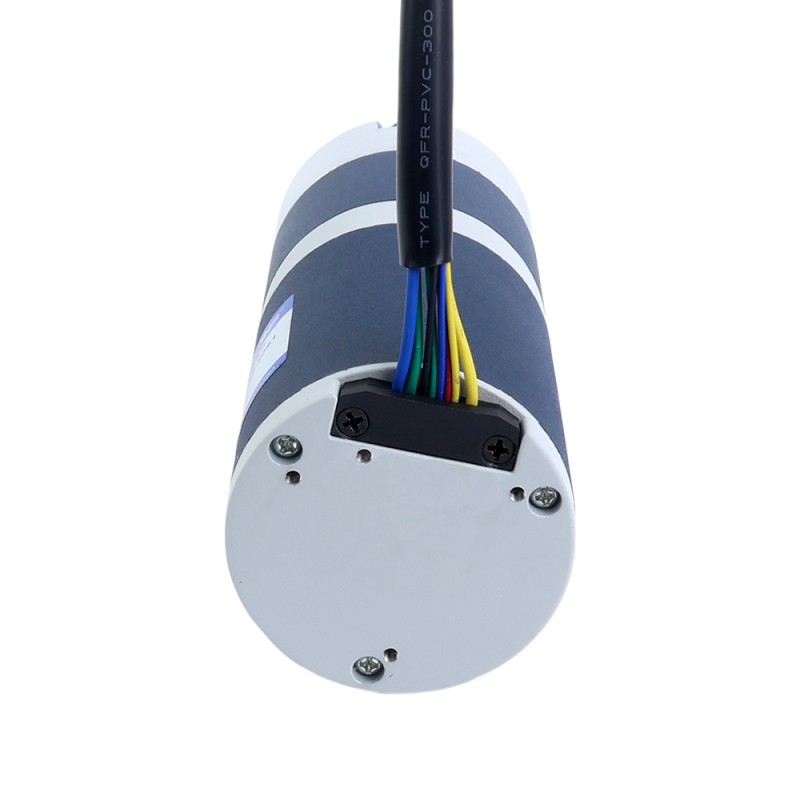 24V 90W 100RPM Dişli Fırçasız DC Motor 6,90Nm (977,12oz.in) 30:1 Planet Dişli Kutusu