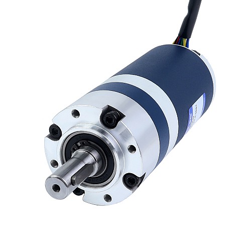 24V 90W 560RPM Dişli Fırçasız DC Motor 1,38Nm (195,42oz.in) 5,36:1 Planet Dişli Kutusu