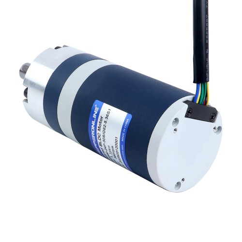 24V 90W 560RPM Dişli Fırçasız DC Motor 1,38Nm (195,42oz.in) 5,36:1 Planet Dişli Kutusu