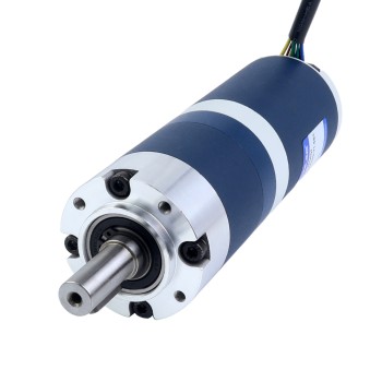 24V 90W 41,9 RPM Dişli Fırçasız DC Motor 14,90 Nm (2110,01 oz.in) 71,5:1 Planet Dişli Kutusu