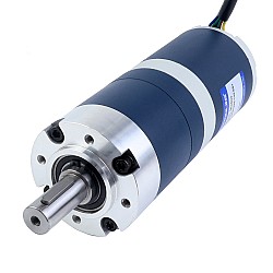 24V 200W 21RPM Dişli Fırçasız DC Motor 67.00Nm (9487.98oz.in) 144.5:1 Planet Dişli Kutusu