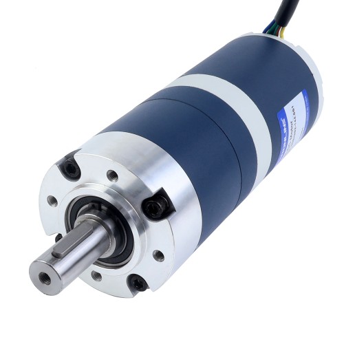 24V 200W 21RPM Dişli Fırçasız DC Motor 67.00Nm (9487.98oz.in) 144.5:1 Planet Dişli Kutusu