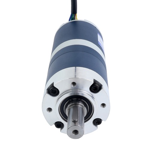 24V 200W 21RPM Dişli Fırçasız DC Motor 67.00Nm (9487.98oz.in) 144.5:1 Planet Dişli Kutusu