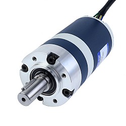 24V 200W 560RPM Dişli Fırçasız DC Motor 3.10Nm (439.00oz.in) 5.36:1 Planet Dişli Kutusu