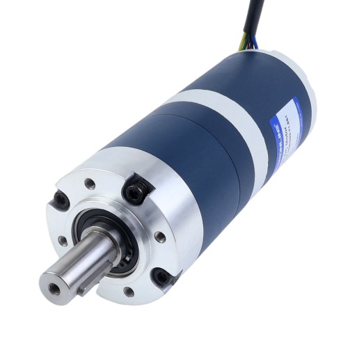 24V 200W 42RPM Dişli Fırçasız DC Motor 33.00Nm (4673.18oz.in) 71.5:1 Planet Dişli Kutusu