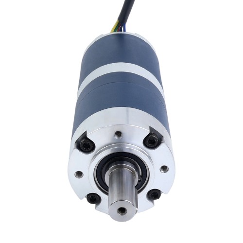 24V 200W 42RPM Dişli Fırçasız DC Motor 33.00Nm (4673.18oz.in) 71.5:1 Planet Dişli Kutusu