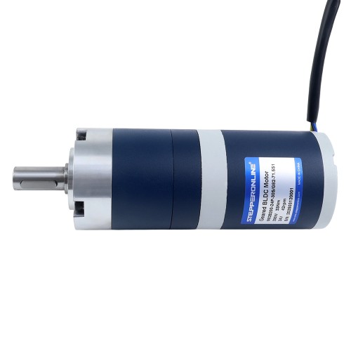 24V 200W 42RPM Dişli Fırçasız DC Motor 33.00Nm (4673.18oz.in) 71.5:1 Planet Dişli Kutusu