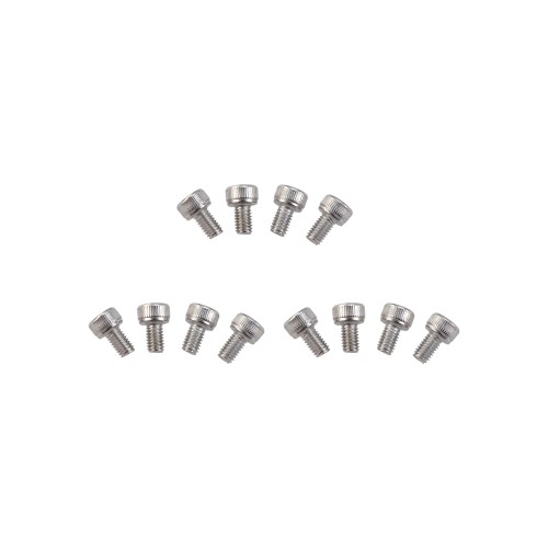 4 M3 Vidalı 3 ADET NEMA 17 Step Motor Çelik ve Kauçuk Titreşim Sönümleyicileri