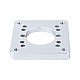 Nema 23 Step Motorlardan 80 mm Servo Motorlara Adaptör Plakası Nema 23 Step Motorlardan 80 mm Servo Motorlara Adaptör Plakası