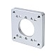 Nema 23 Step Motorlardan 80 mm Servo Motorlara Adaptör Plakası Nema 23 Step Motorlardan 80 mm Servo Motorlara Adaptör Plakası