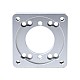 Nema 23 Step Motorlardan 80 mm Servo Motorlara Adaptör Plakası Nema 23 Step Motorlardan 80 mm Servo Motorlara Adaptör Plakası