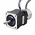 Nema 17 Step Motor 0,44 Nm (62,32 oz.in) Fren Sürtünme Torku 0,25 Nm (35,4 oz.in) ile