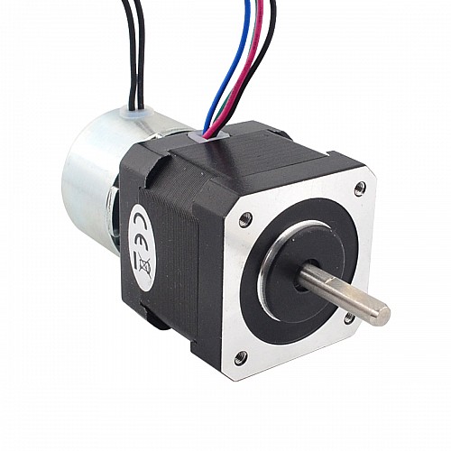 Nema 17 Step Motor 0,45 Nm (64 oz.in) Fren Sürtünme Torku 0,25 Nm (35,4 oz.in) ile
