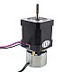 Nema 17 Step Motor 0,59 Nm (84 oz. inç) Fren Sürtünme Torku 0,25 Nm (35,4 oz. inç) ile