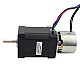 Nema 17 Step Motor 0,65 Nm (92 oz. inç) Fren Sürtünme Torku 0,25 Nm (35,4 oz. inç) ile