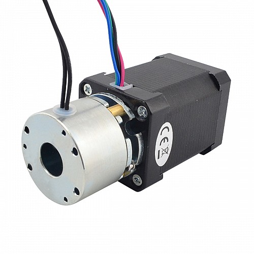 Nema 17 Step Motor 0,65 Nm (92 oz. inç) Fren Sürtünme Torku 0,25 Nm (35,4 oz. inç) ile