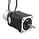 Nema 17 Step Motor 0,65 Nm (92 oz. inç) Fren Sürtünme Torku 0,25 Nm (35,4 oz. inç) ile