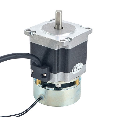 Nema 23 Step Motor 0,9 Nm (127,43 oz.in) Fren Sürtünme Torku 2,0 Nm (283 oz.in) ile