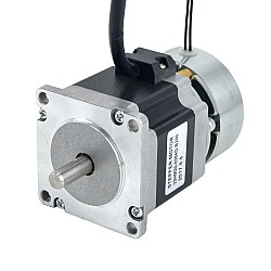 Nema 23 Step Motor 0,9 Nm (127,43 oz.in) Fren Sürtünme Torku 2,0 Nm (283 oz.in) ile