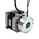 Nema 34 Step Motor 3,4 Nm (481,5 oz. inç) Fren Sürtünme Torku 4,0 Nm (566 oz. inç) ile
