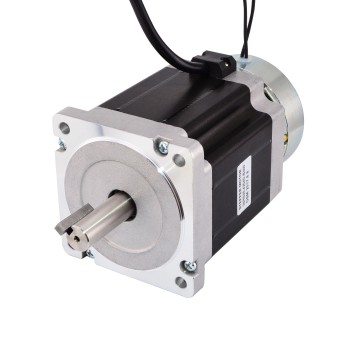 Nema 34 Step Motor 7,0 Nm (1001 oz.in) Fren Sürtünme Torku 4,0 Nm (566 oz.in)