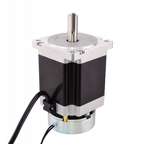 Nema 34 Step Motor 7,0 Nm (1001 oz.in) Fren Sürtünme Torku 4,0 Nm (566 oz.in) Nema 34 Step Motor 7,0 Nm (1001 oz.in) Fren Sürtünme Torku 4,0 Nm (566 oz.in)