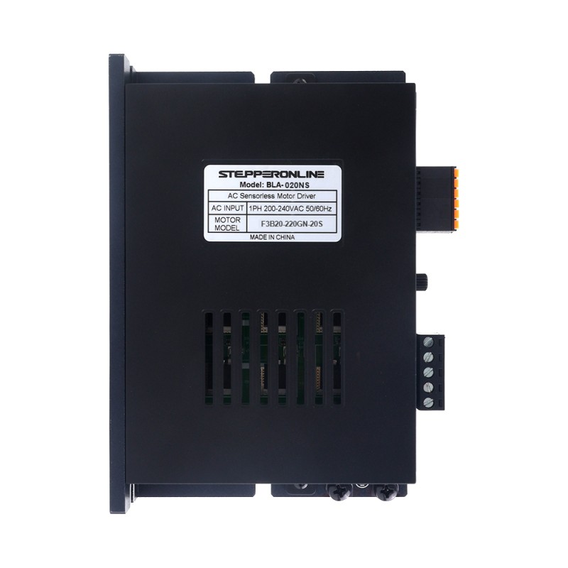 BLA Serisi Sensörsüz Fırçasız Motor Sürücüsü 220V AC 0,3A 20W Sinüs Dalgası Kontrollü - BLA-020NS | StepperOnline